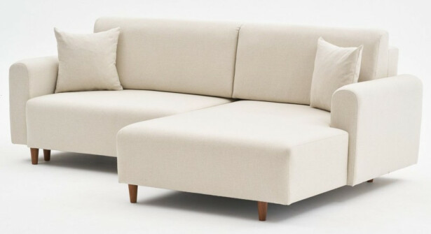 Divaanivuodesohva Linento Furniture Mane oikea kermanvalkoinen