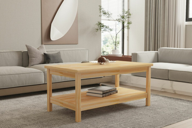 Sohvapöytä Linento Furniture Forest, mänty, ruskea