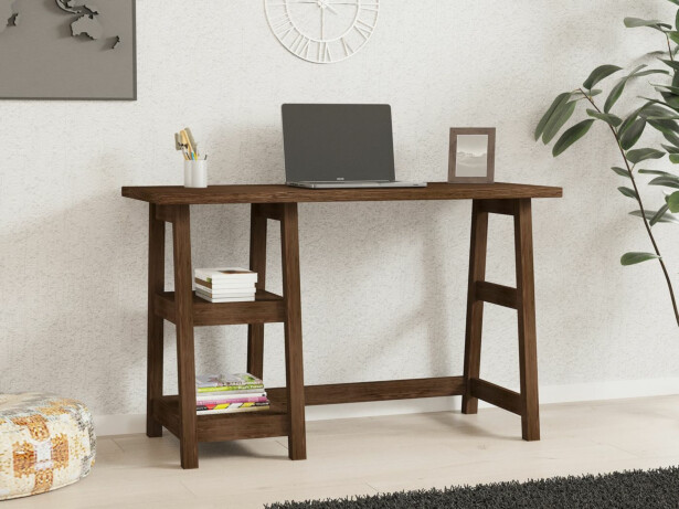 Työpöytä Linento Furniture Perla, mänty, 120x51cm