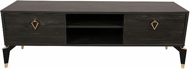 TV-taso Linento Furniture Posh tummanruskea