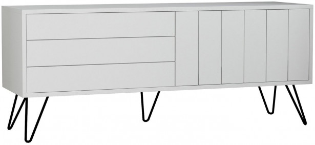 TV-taso Linento Furniture Picadilly, valkoinen