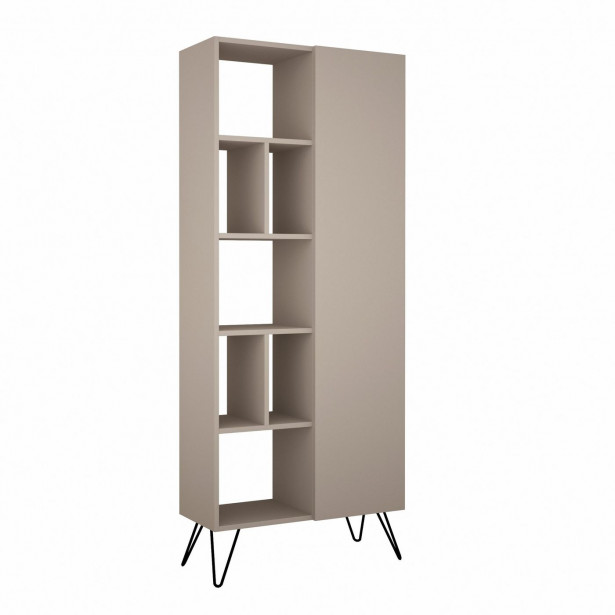 Kirjahylly Linento Furniture Jedda, beige