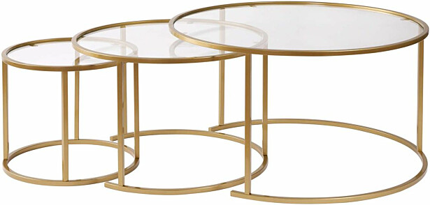 Sarjapöytä Linento Furniture Aurum, Ø80, Ø60 & Ø42cm