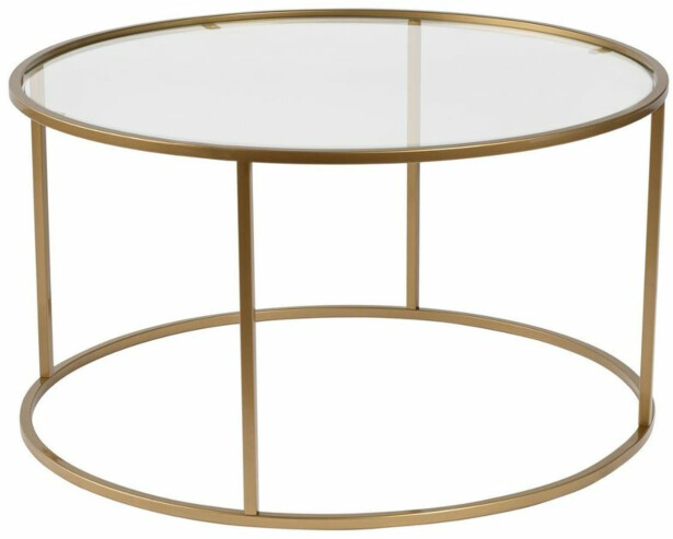 Sohvapöytä Linento Furniture Aurum, Ø80cm