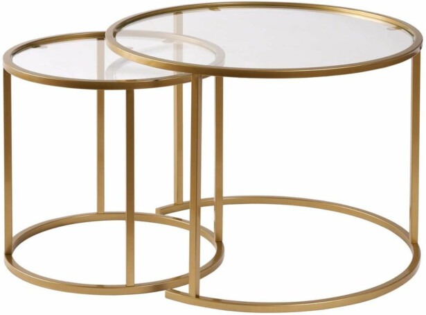 Sarjapöytä Linento Furniture Aurum, Ø60 & Ø42cm