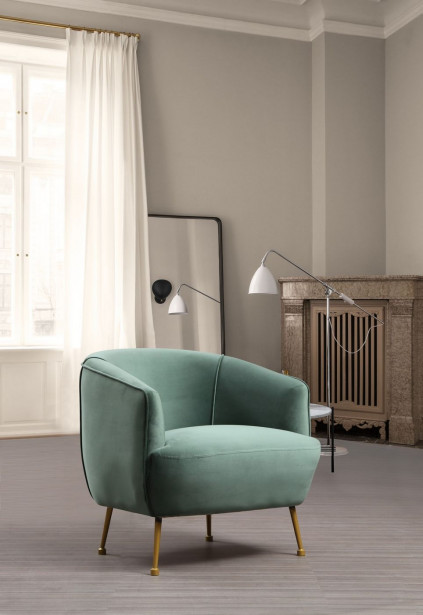 Nojatuoli Linento Furniture Piccoli, vihreä