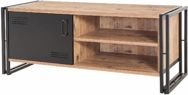 TV-taso Linento Furniture Cosmo Foris Atlantic Pine/musta