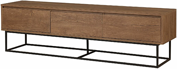 TV-taso Linento Furniture Milo 180 pähkinä/musta
