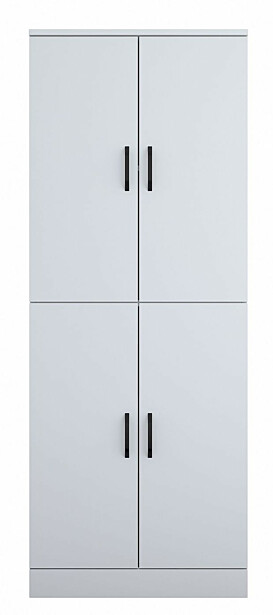 Pesukonekaappi Linento Furniture KD109 - 3198 valkoinen
