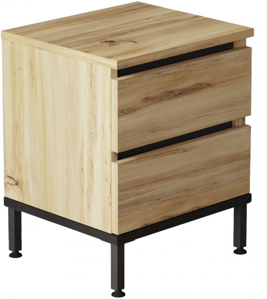 Yöpöytä Linento Furniture LV25, puukuosi, ruskea