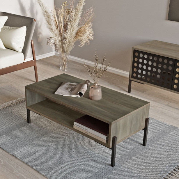 Sohvapöytä Linento Furniture NE2, ruskea