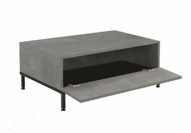 Sohvapöytä Linento Furniture LV31-RL harmaa/musta