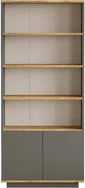 Kirjahylly Linento Furniture FR16-AA mänty/antrasiitti