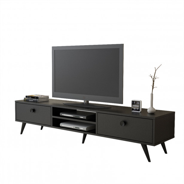 TV-taso Linento Furniture VL5, musta