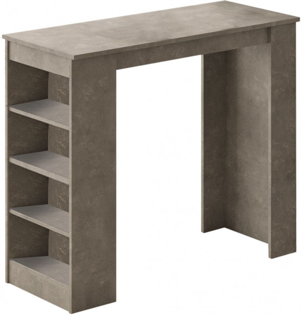 Baaripöytä Linento Furniture ST1, kivikuosi, harmaa