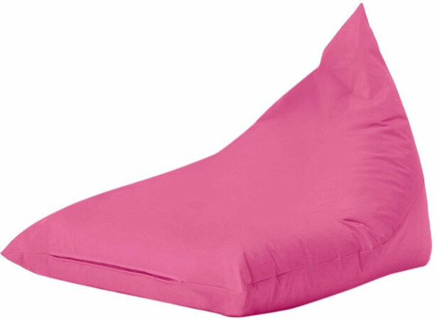Säkkituoli ulos Linento Garden Pyramid Big pinkki