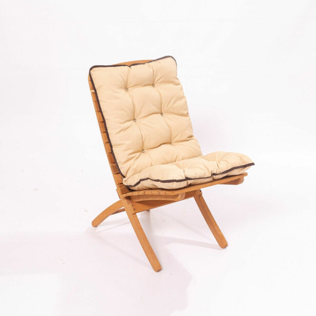 Garden Chair Linento Garden MY015 Brown Cream