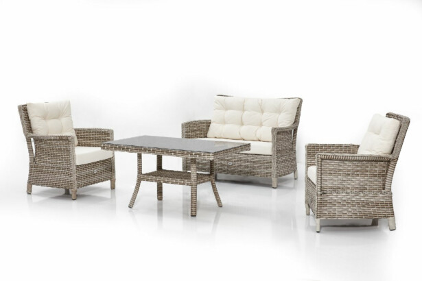 Garden Lounge Set Linento Garden Manila 316 Cream Cream