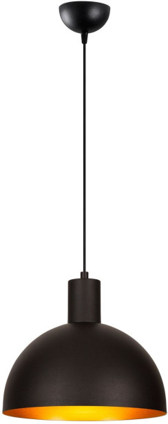 Kattovalaisin Linento Lighting Malou, Ø30cm, musta/kulta