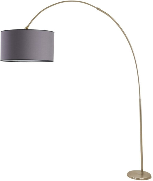 Lattiavalaisin Linento Lighting Coronita, 155cm, harmaa