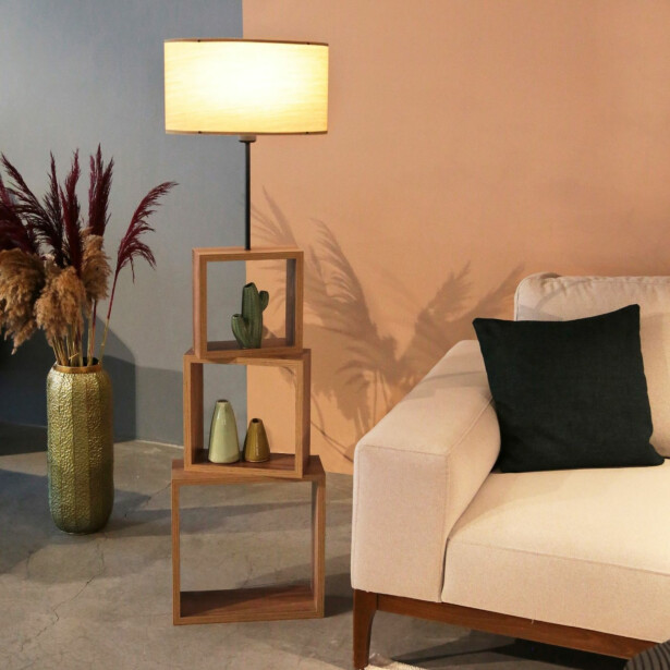 Lattiavalaisin Linento Lighting AYD-2902, vaaleanruskea
