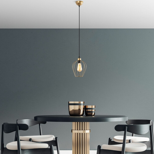 Riippuvalaisin Linento Lighting Armut-6677, Ø20cm, kulta