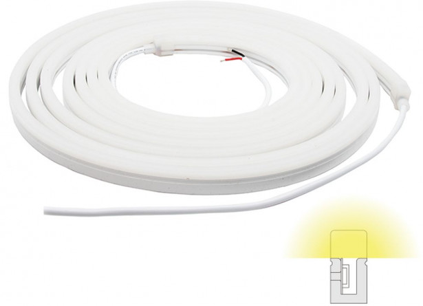 LED-silikoniprofiili Limente LED-Neon Trio, 4000K, 24V, IP67, 5m