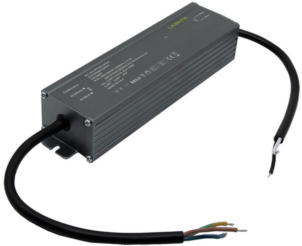 LED-virtalähde Limente 24V, 250W, IP67, ulkokäyttöön