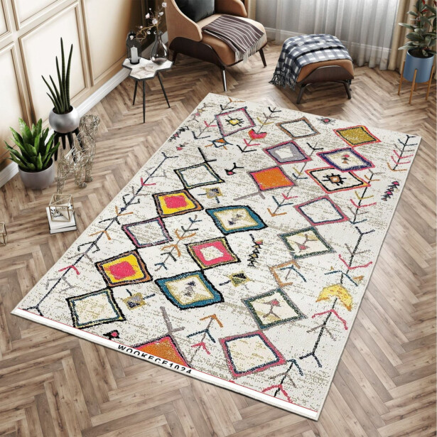 Käytävämatto Linento Aegira 80x150cm monivärinen