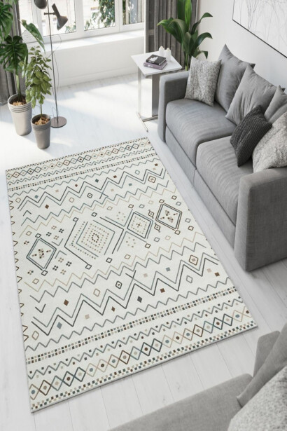 Matto Linento Rumba 60x100cm harmaa