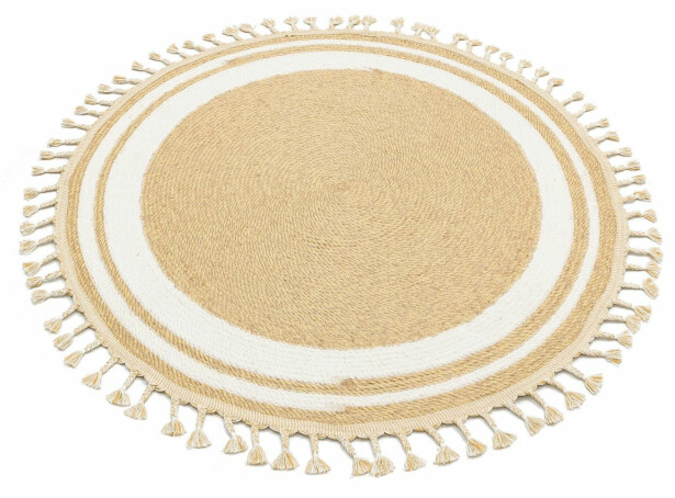 Pyöreä matto Linento Reetta Ø90cm beige