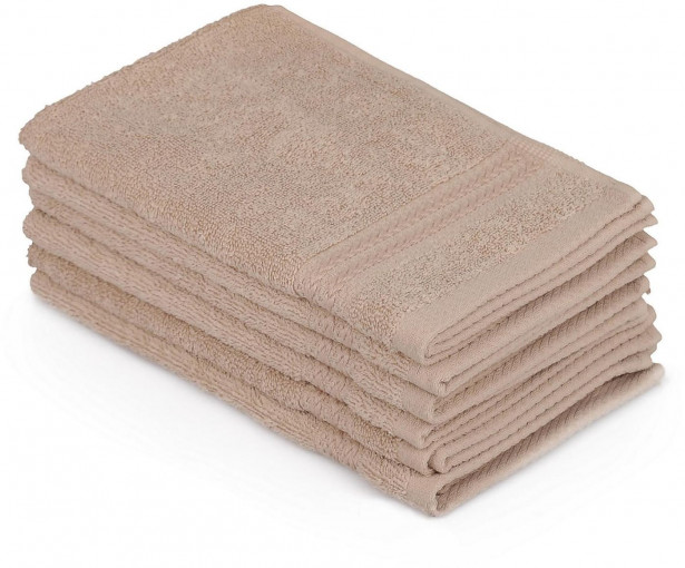 Pesupyyhe Linento, 30x50cm, beige, 6kpl