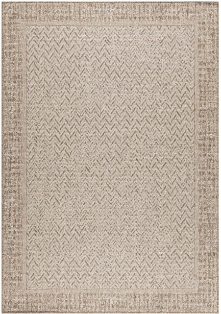 Matto Linento Ermioni, 80x150cm, ruskeanbeige