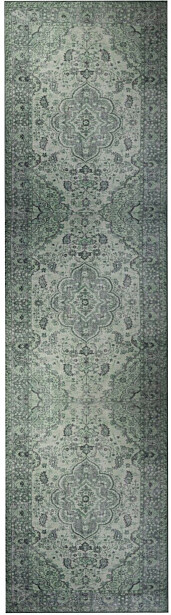 Käytävämatto Linento Blues Chenille 75x230cm vihreä