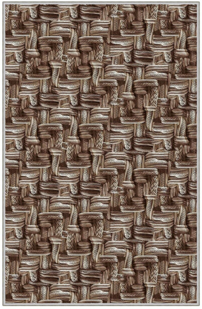 Käytävämatto Linento Jaspera 80x150cm ruskea