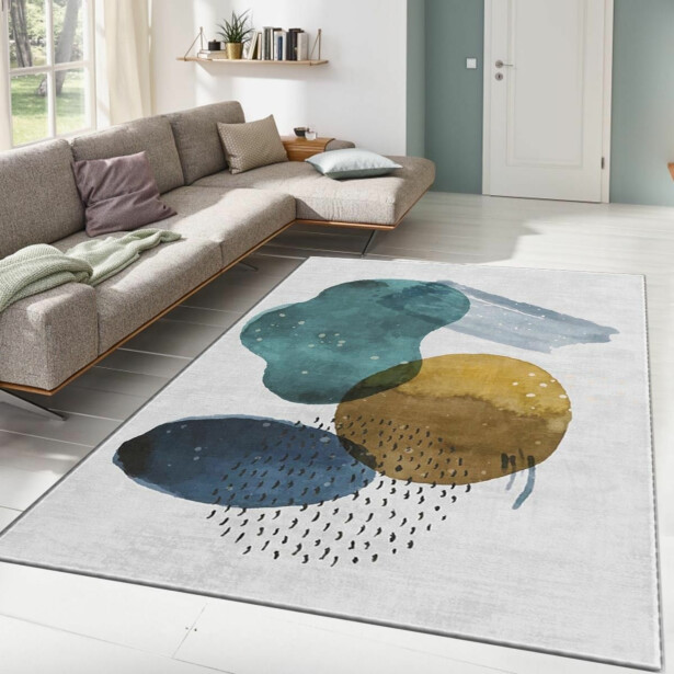 Käytävämatto Linento Amarula 80x140cm harmaa/vihreä