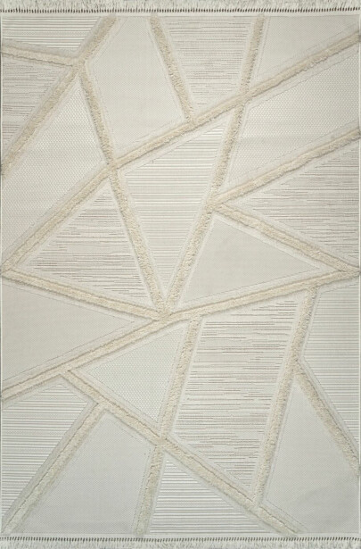 Matto Linento Bukle 6659 100x200cm kermanvalkoinen