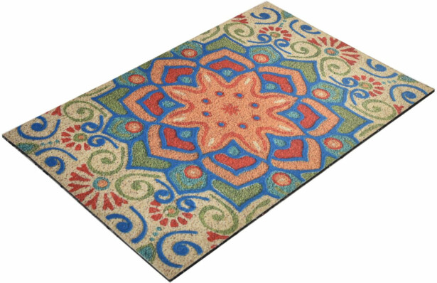 Kynnysmatto Linento Aura 60x40cm monivärinen