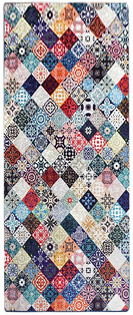 Käytävämatto Linento Lively 80x300cm monivärinen