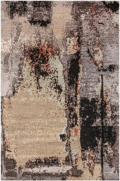 Matto Linento Teri, 180x290cm, harmaa/beige