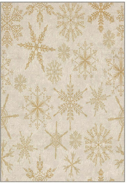 Matto Linento Loisto 180x280cm beige/keltainen