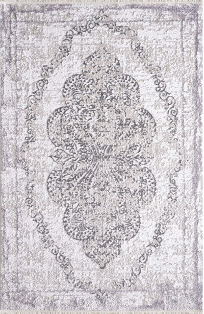 Matto Linento Jasmine, 160x230cm, harmaa