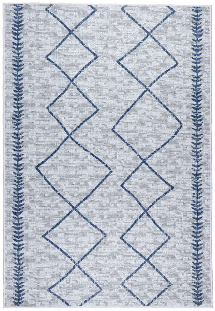 Matto Linento Currents, 160x230cm, sininen