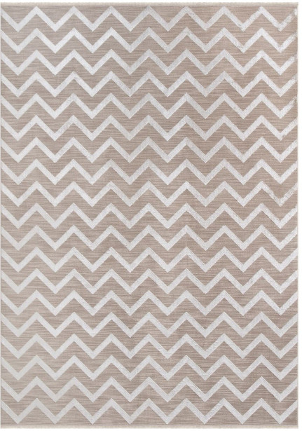 Matto Linento Zag, 200x290cm, beige