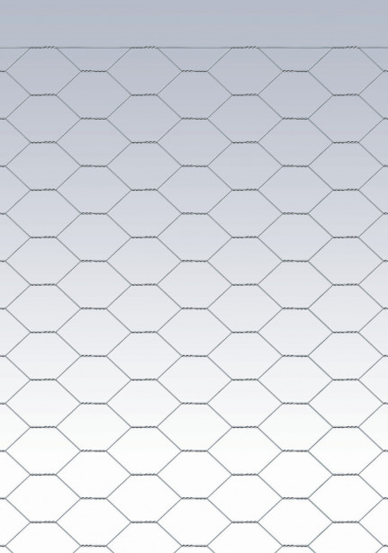 Kanaverkko, 20 x 20 x 0,8mm, 400mm x 50m