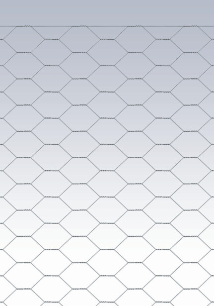 Kanaverkko, 20 x 20 x 0,8mm, 600mm x 50m