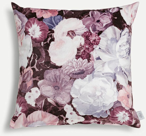 Samettityyny Lennol Amalia, 45x45cm, lila