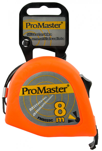 Rullamitta ProMaster Color, 8 m