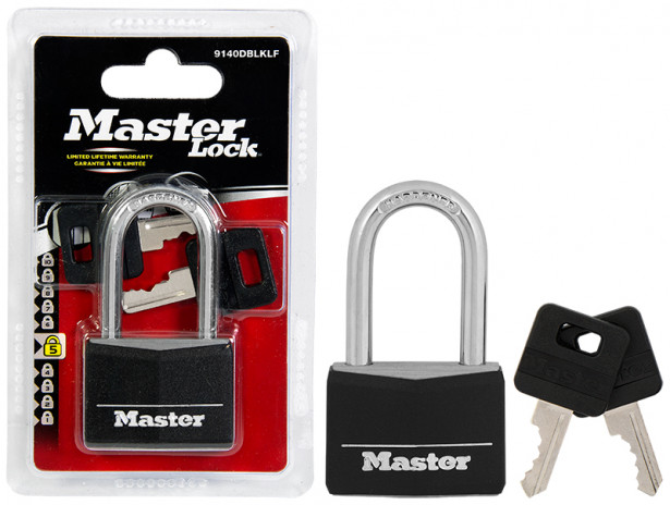 Riippulukko MasterLock 40x38mm, vinyyli