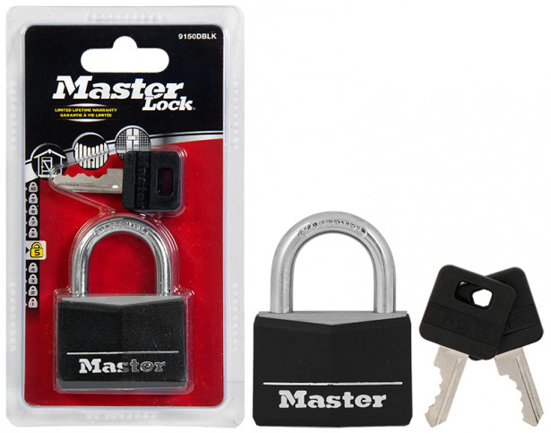 Riippulukko MasterLock 50x25mm, vinyyli